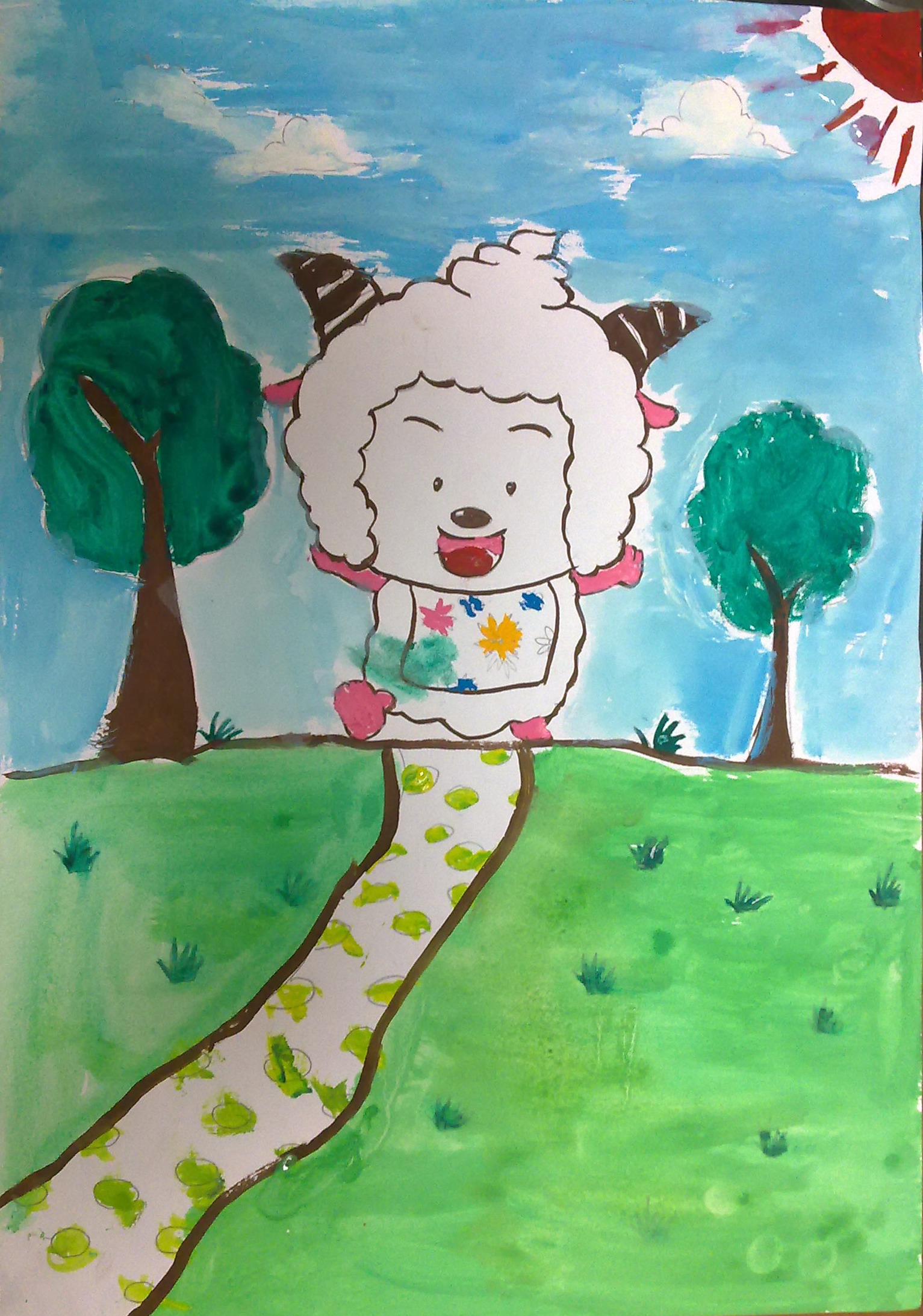 欢欢学画 - 顺其自然 - 欢欢家庭博客 欢欢学画 - 顺其自然 - 欢欢家庭博客